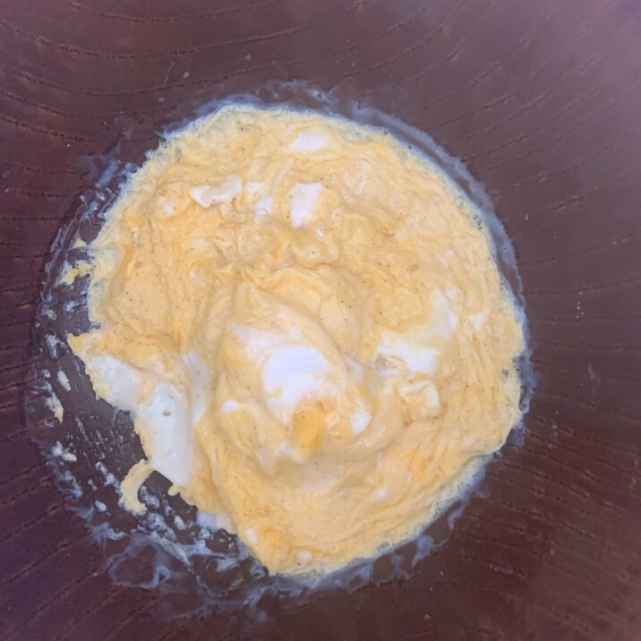 レンジで作れる卵焼き